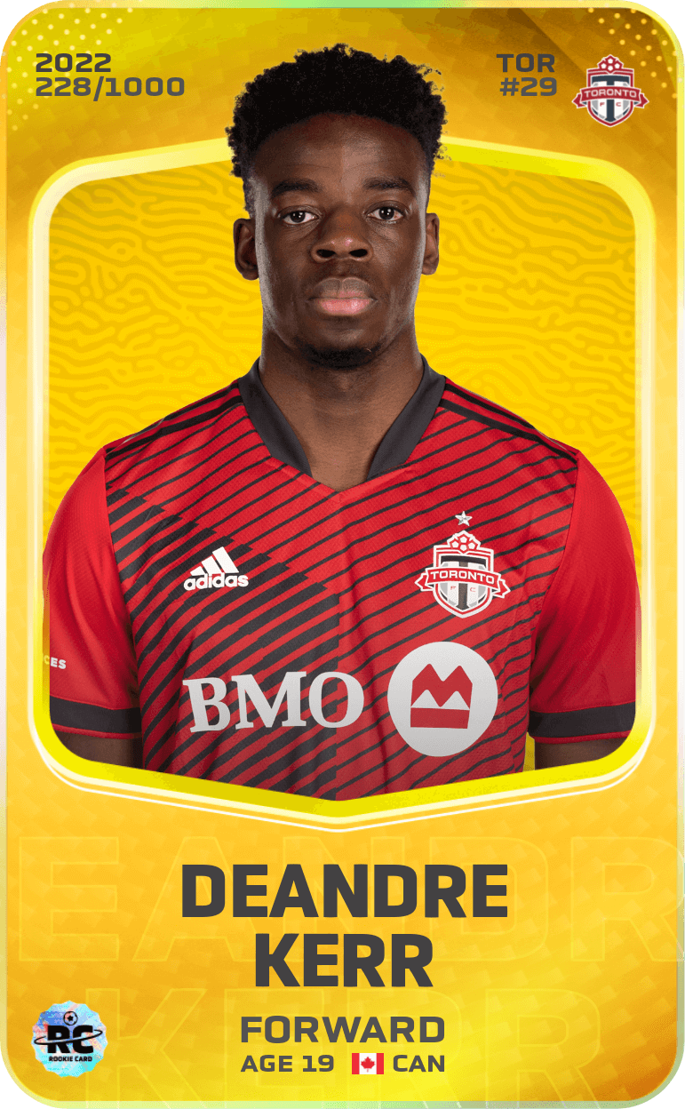 Deandre Kerr 2022-23 • Limited 228/1000