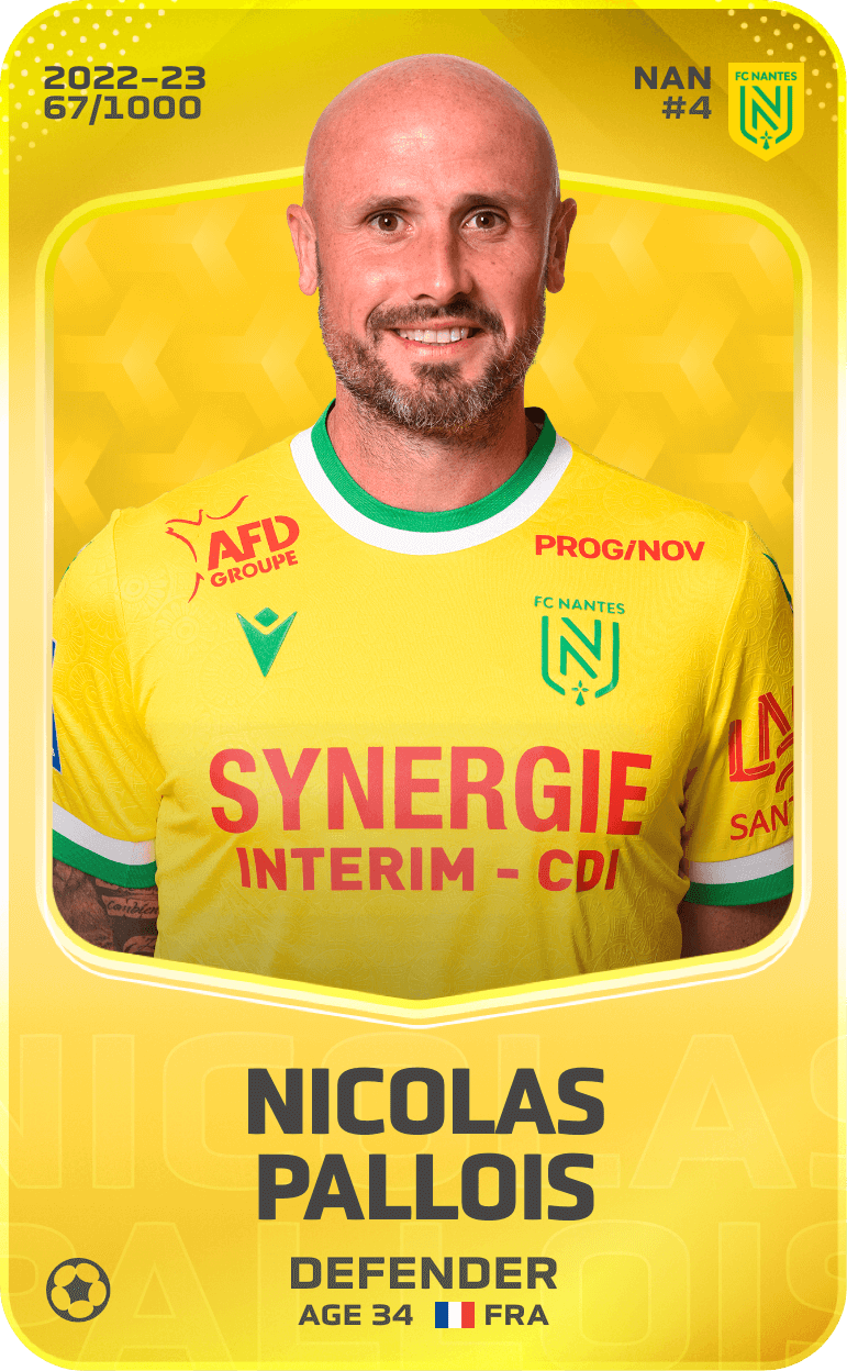 Nicolas Pallois 2022-23 • Limited 67/1000