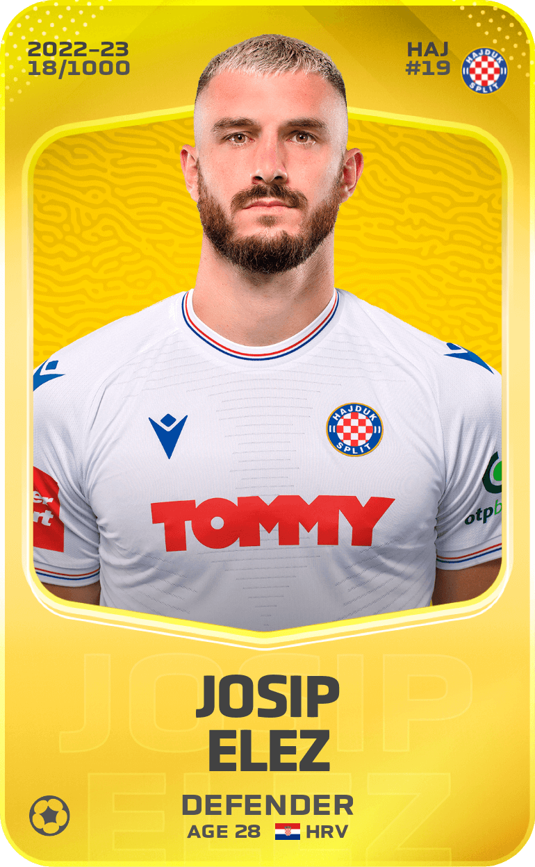 Josip Elez 2022-23 • Limited 18/1000