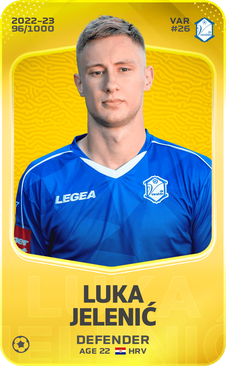 Luka Jelenić 2022-23 • Limited 96/1000