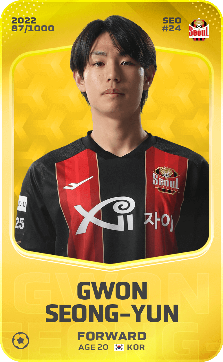 Gwon Seong-Yun  2022-23 • Limited 87/1000
