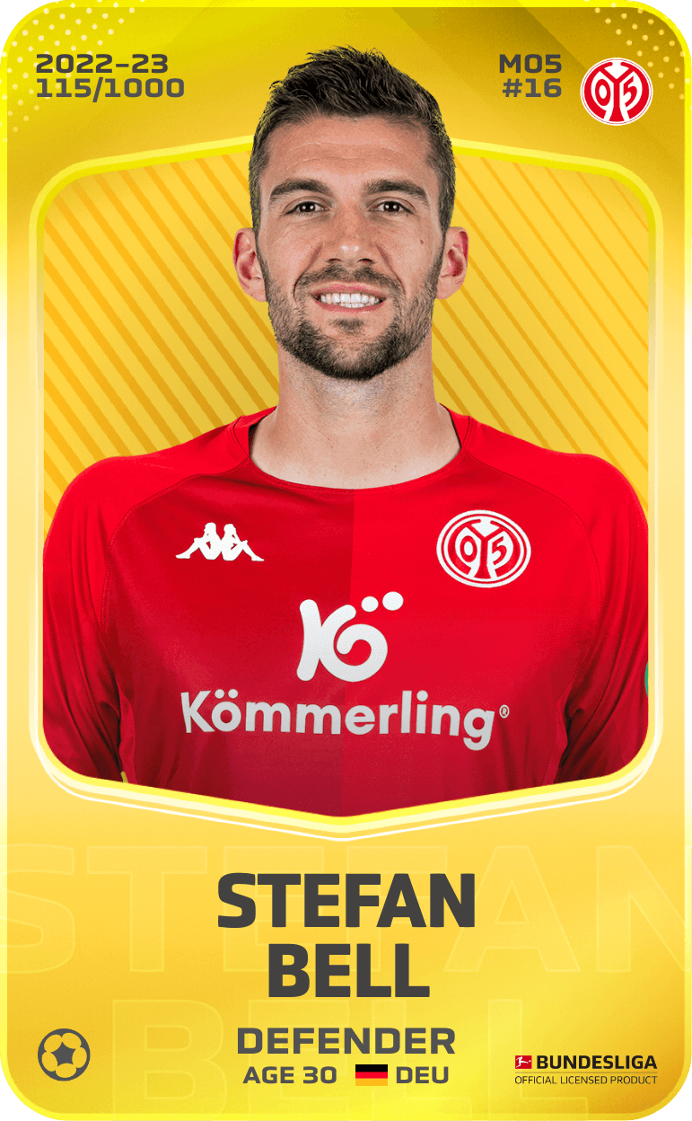 Stefan Bell 2022-23 • Limited 115/1000