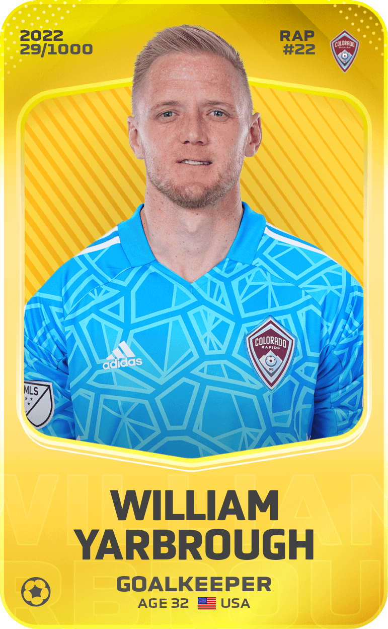 William Yarbrough 2022-23 • Limited 29/1000
