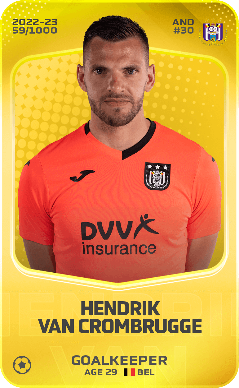 Hendrik Van Crombrugge 2022-23 • Limited 59/1000