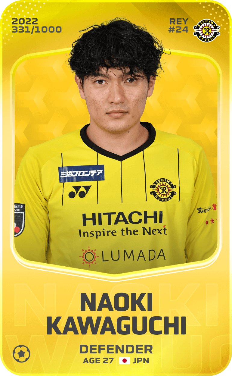 Naoki Kawaguchi 2022-23 • Limited 331/1000