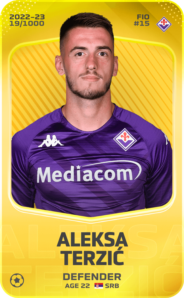 Aleksa Terzić 2022-23 • Limited 19/1000