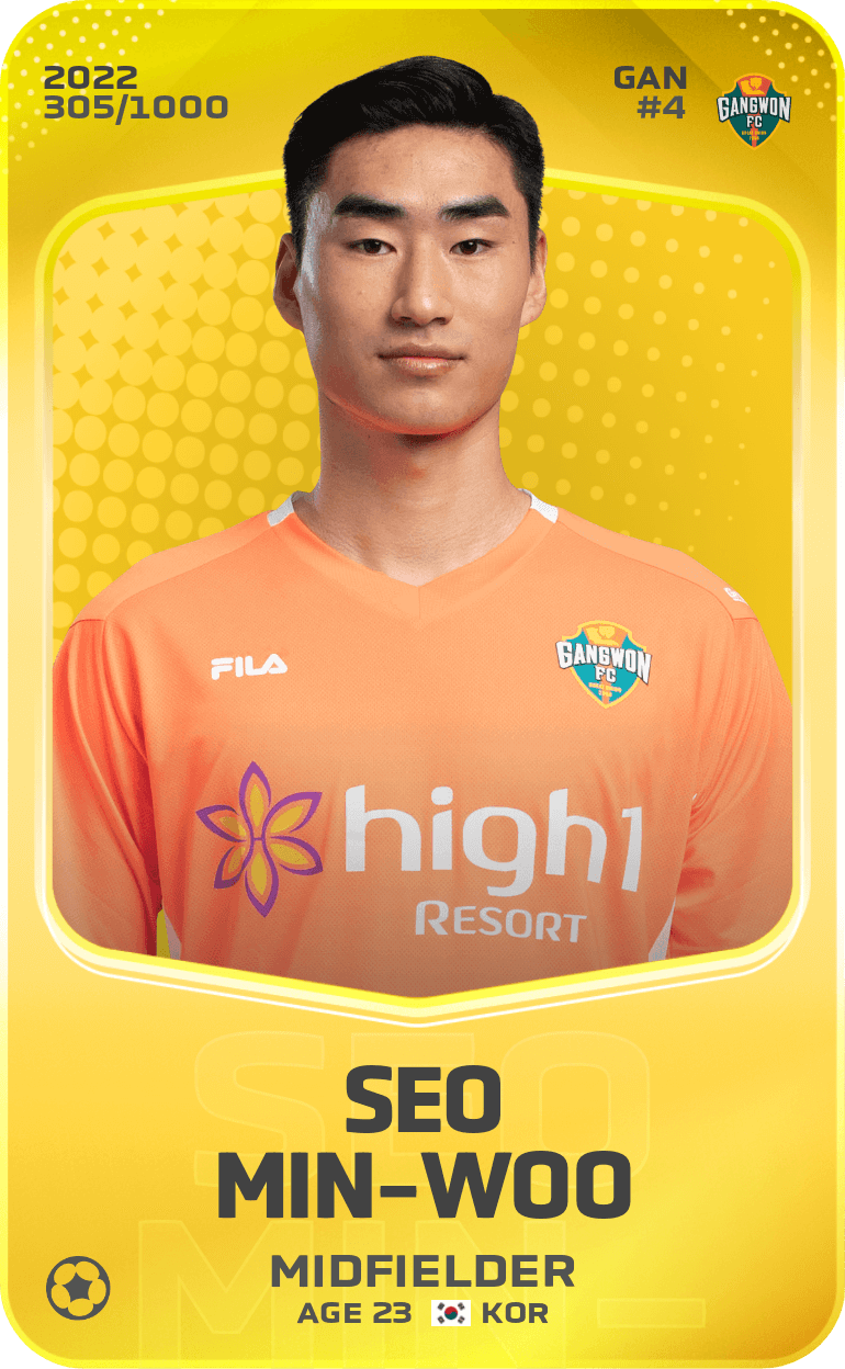 Seo Min-Woo 2022-23 • Limited 305/1000