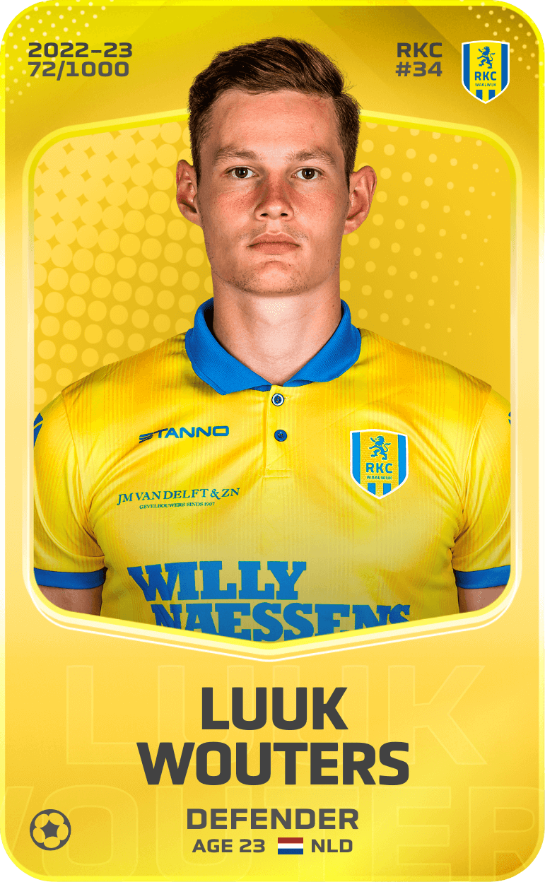 Luuk Wouters 2022-23 • Limited 72/1000
