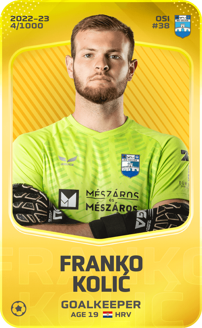 Franko Kolić 2022-23 • Limited 4/1000