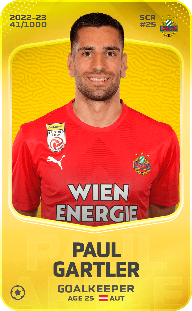 Paul Gartler 2022-23 • Limited 41/1000