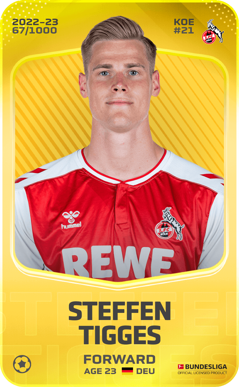 Steffen Tigges 2022-23 • Limited 67/1000