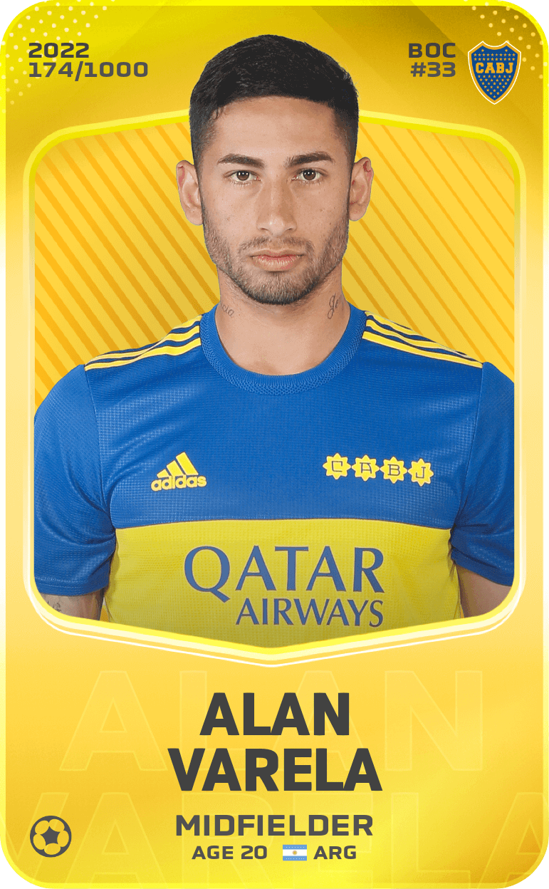 Alan Varela 2022-23 • Limited 174/1000