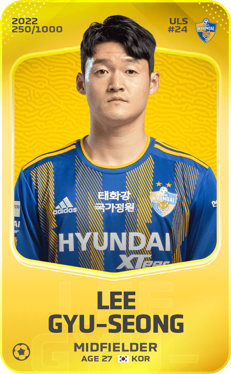 Lee Gyu-Seong 2022-23 • Limited 250/1000