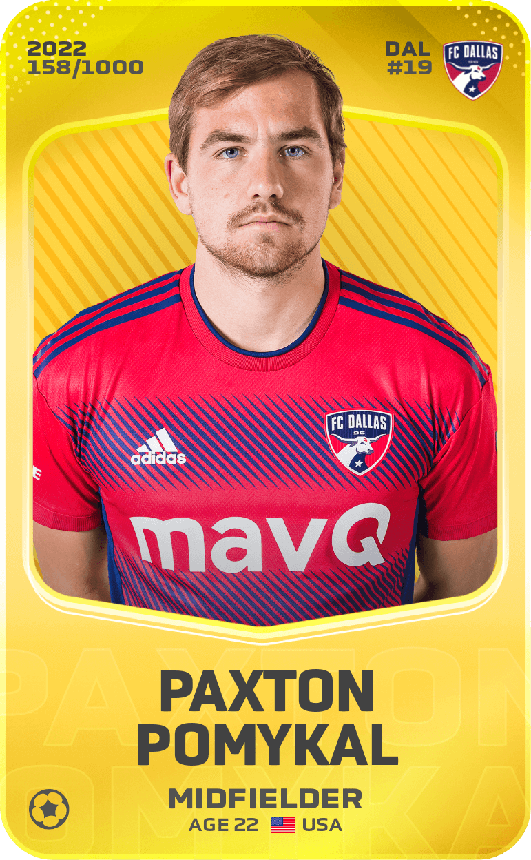 Paxton Pomykal 2022-23 • Limited 158/1000