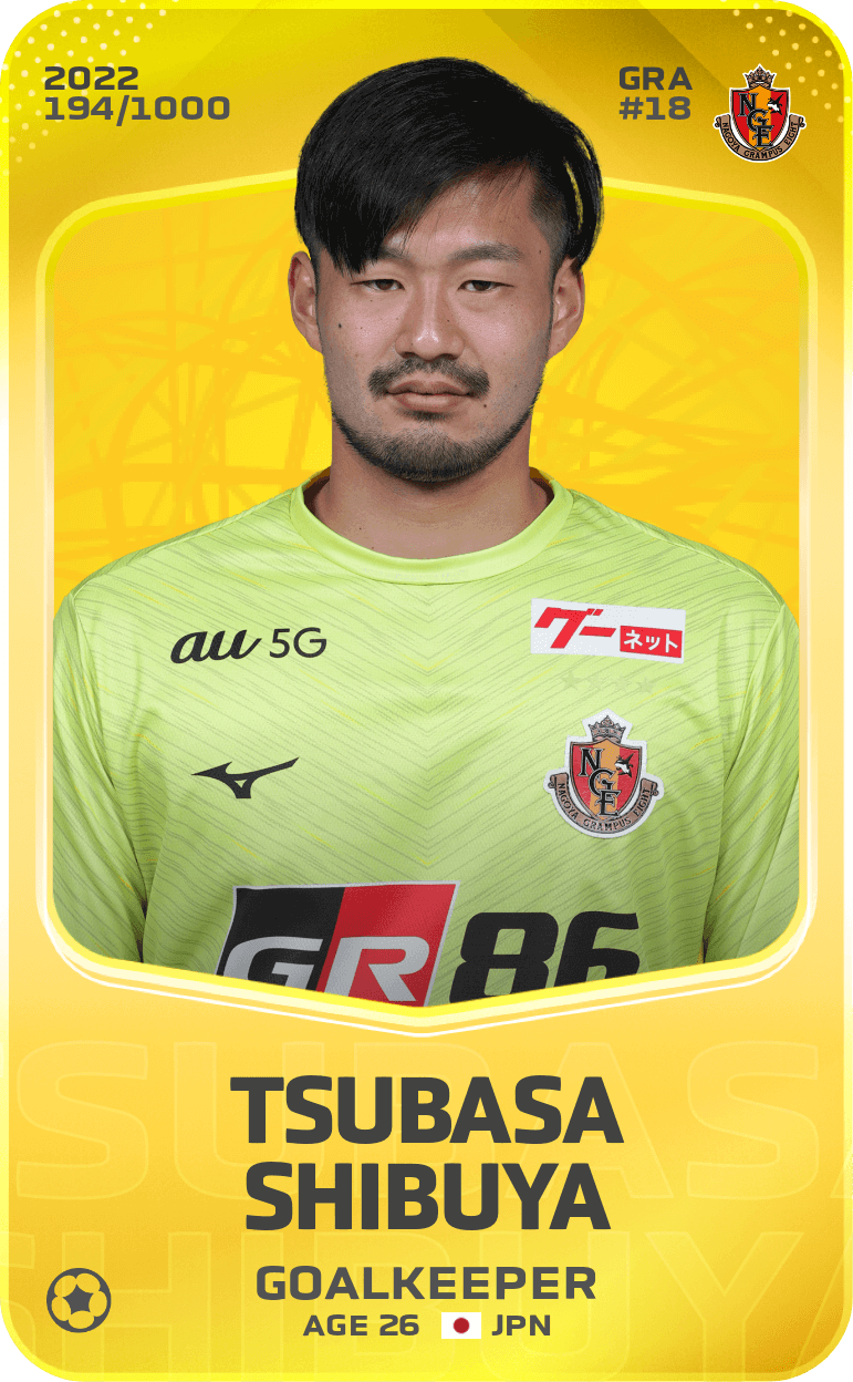 Tsubasa Shibuya 2022-23 • Limited 194/1000