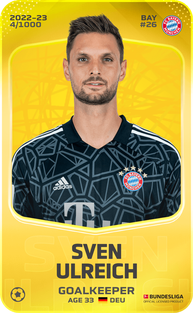 Sven Ulreich 2022-23 • Limited 4/1000