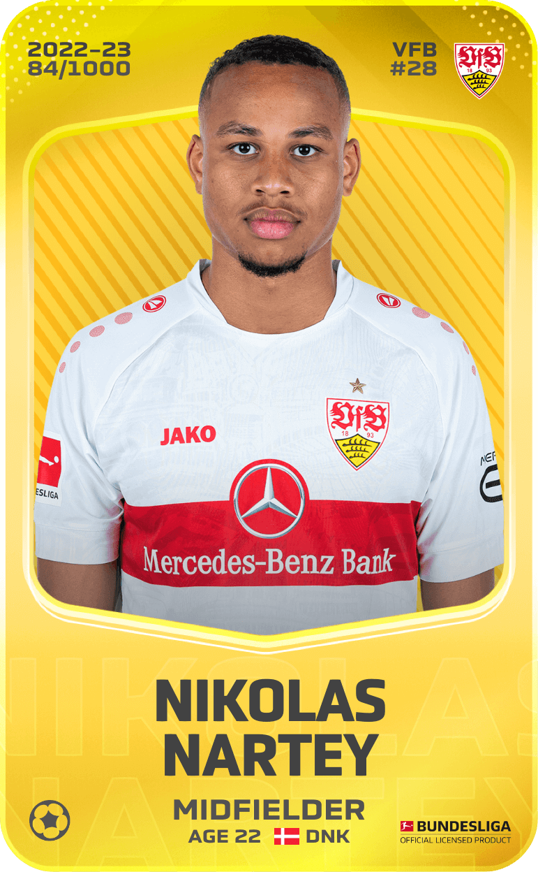 Nikolas Nartey 2022-23 • Limited 84/1000