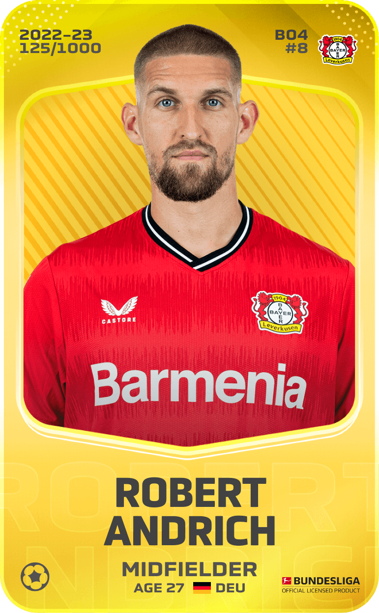 Robert Andrich 2022-23 • Limited 125/1000