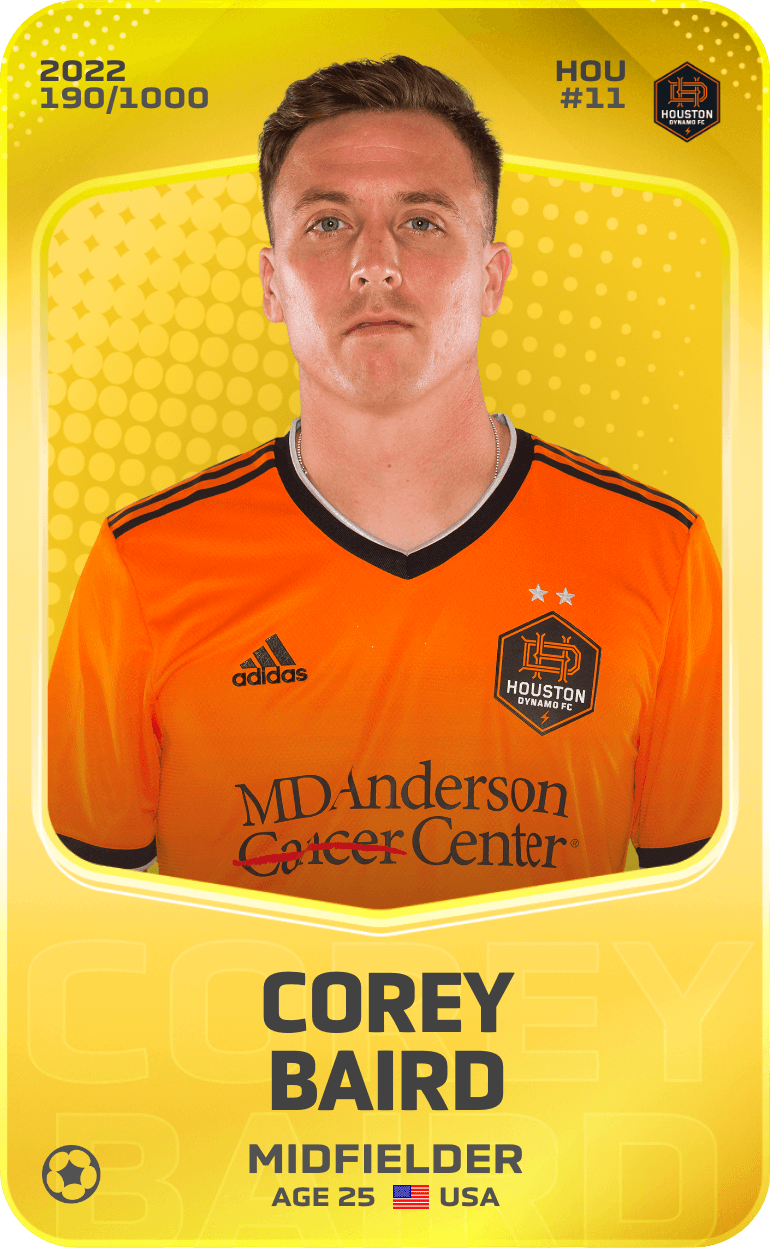 Corey Baird 2022-23 • Limited 190/1000