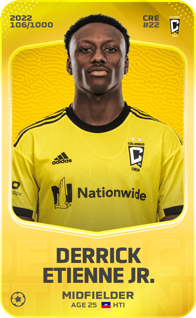Derrick Etienne Jr. 2022-23 • Limited 106/1000