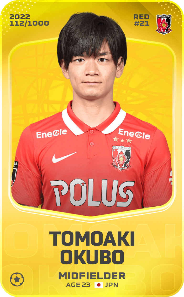 Tomoaki Okubo 2022-23 • Limited 112/1000