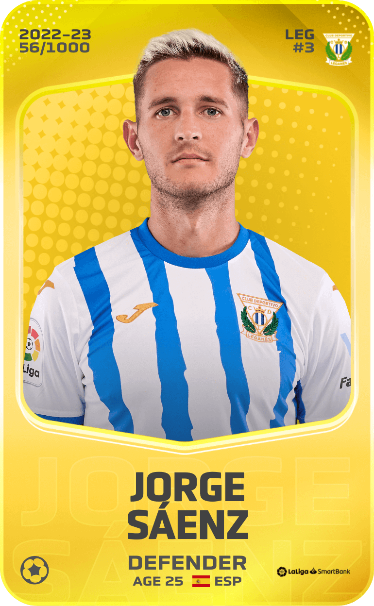 Jorge Sáenz 2022-23 • Limited 56/1000