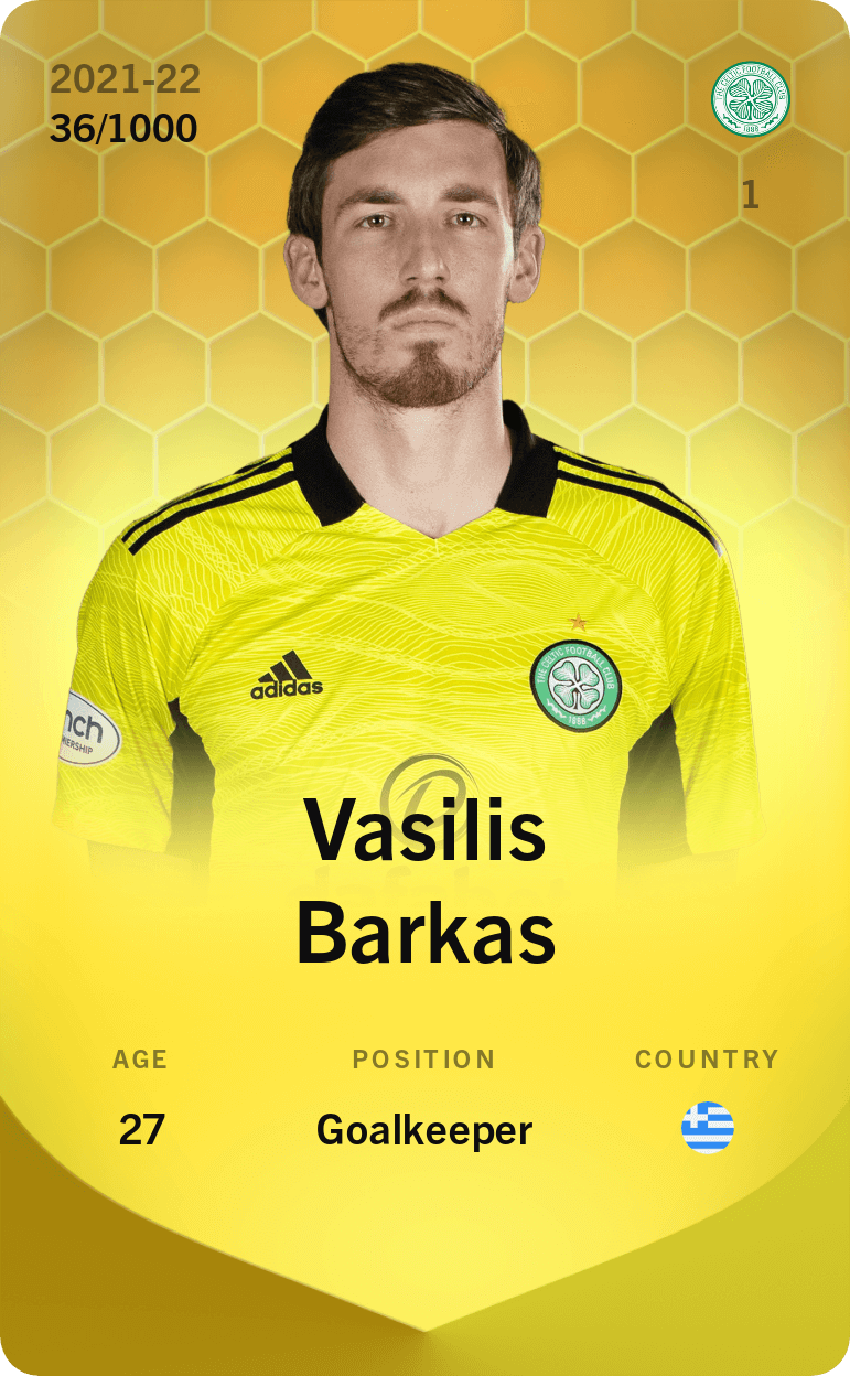 Vasilis Barkas 2021-22 • Limited 36/1000