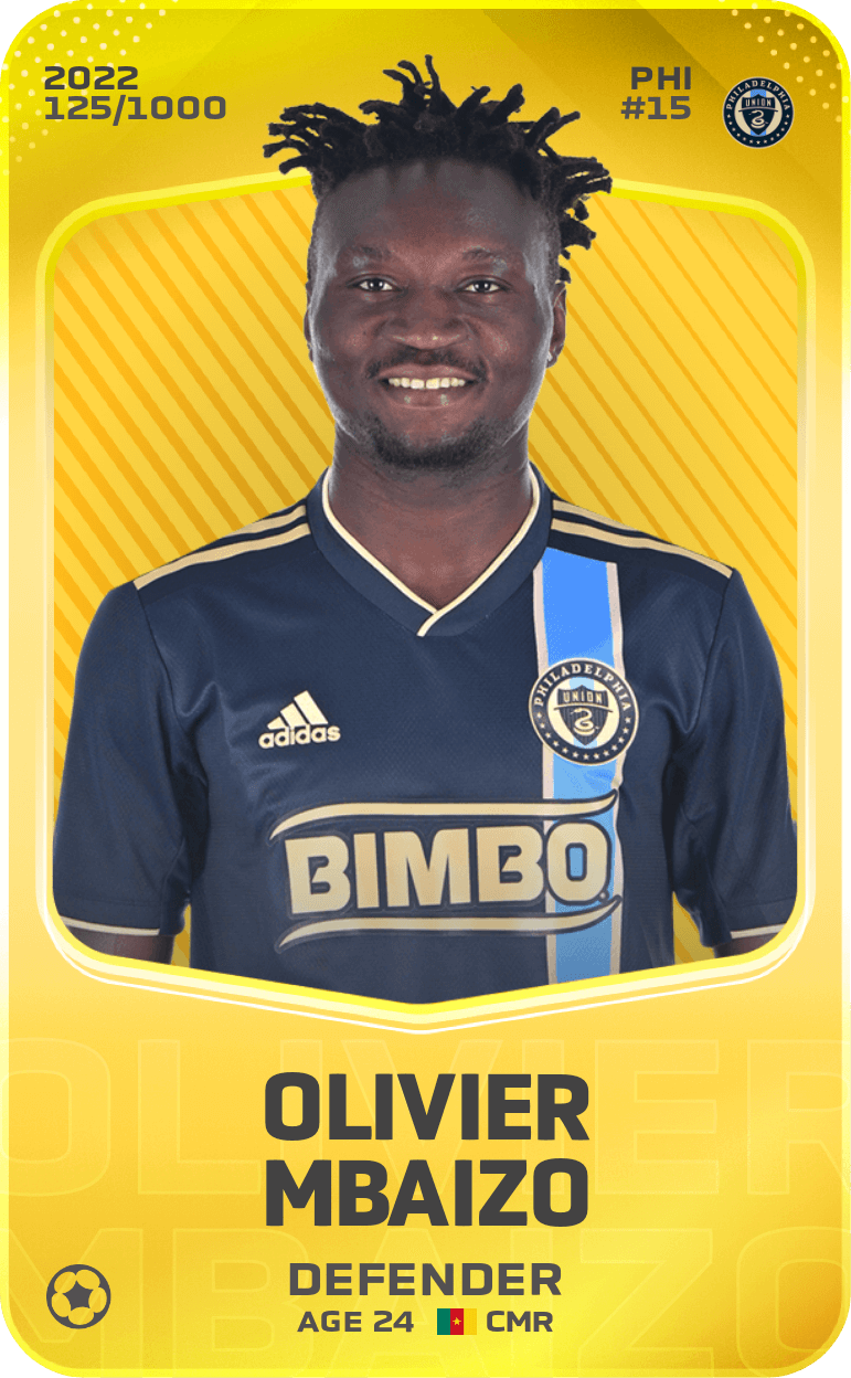 Olivier Mbaizo 2022-23 • Limited 125/1000