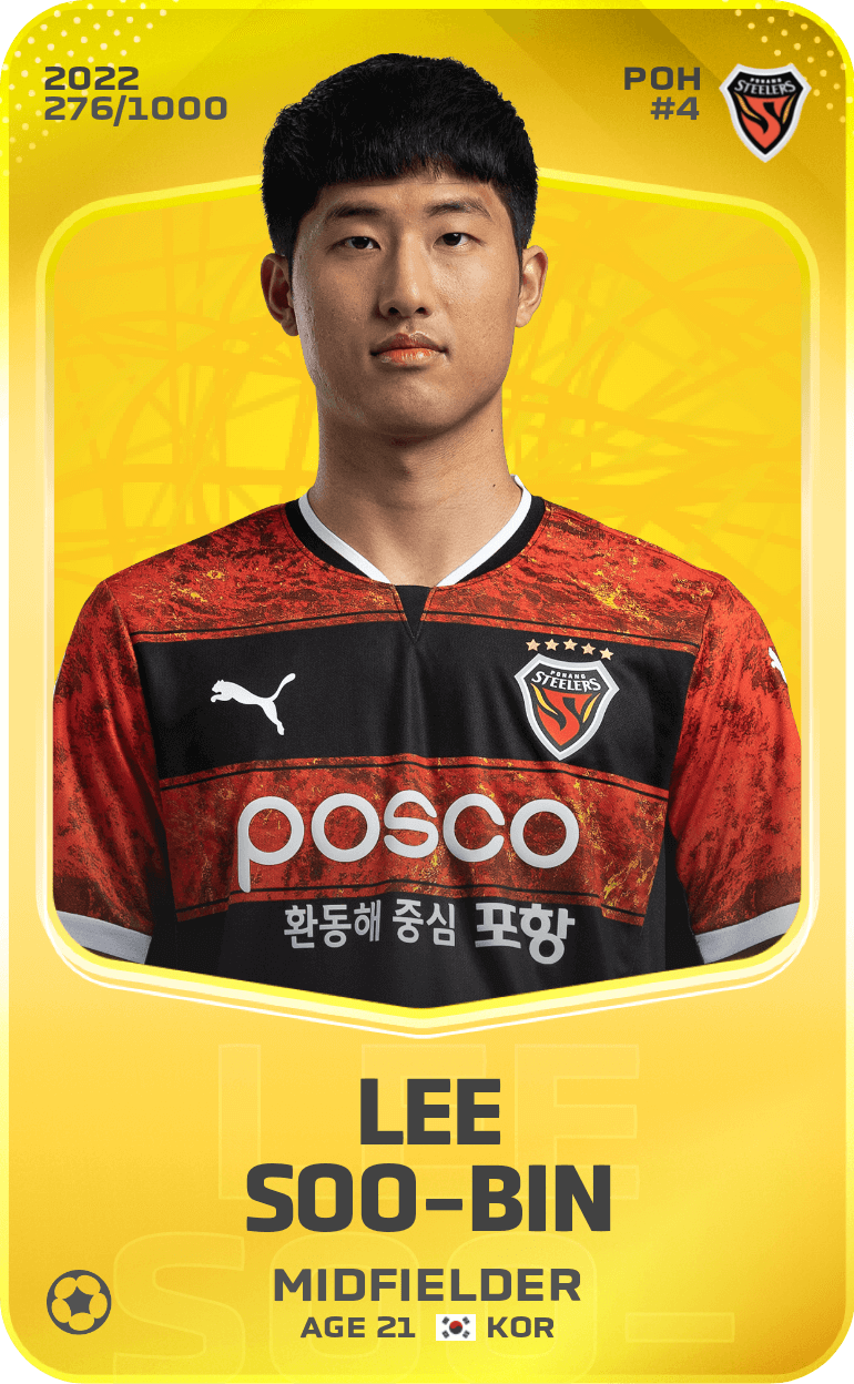 Lee Soo-Bin 2022-23 • Limited 276/1000