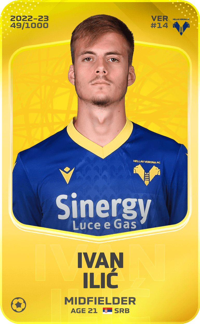 Ivan Ilić 2022-23 • Limited 49/1000