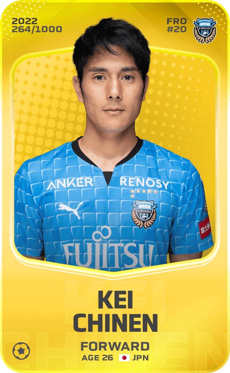 Kei Chinen 2022-23 • Limited 264/1000