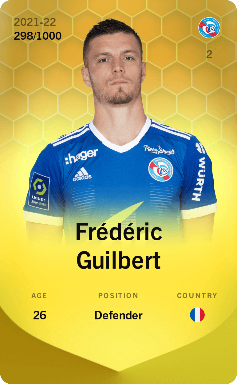 Frédéric Guilbert 2021-22 • Limited 298/1000