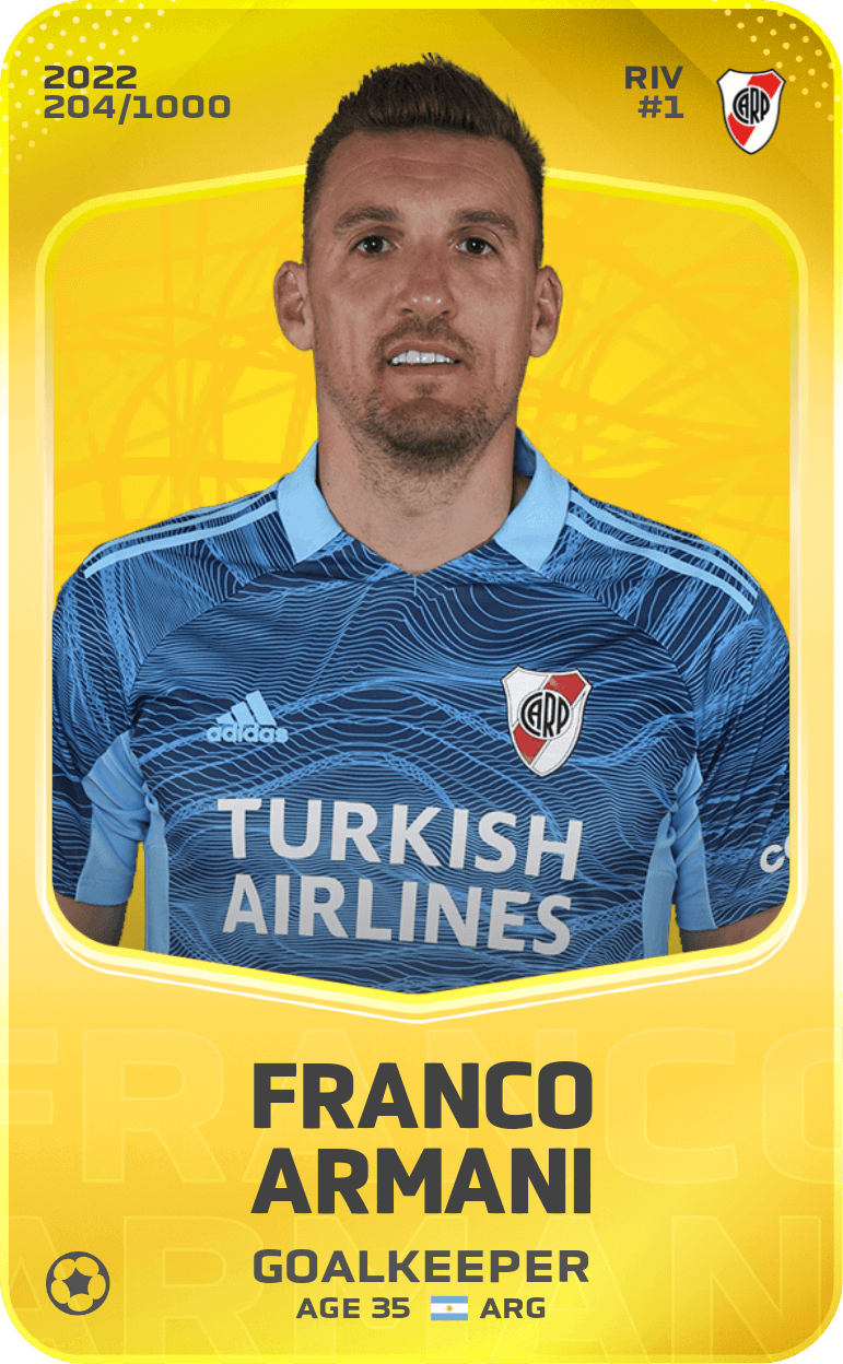 Franco Armani 2022-23 • Limited 204/1000