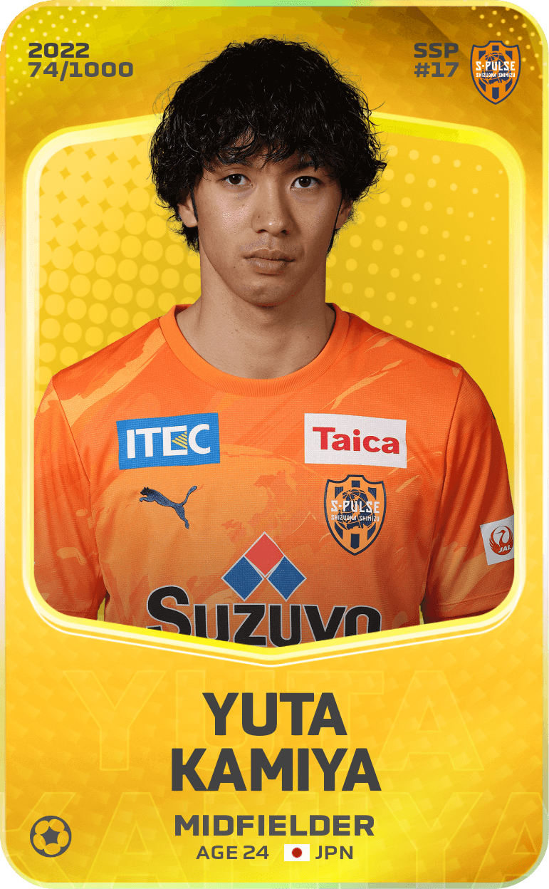 Yuta Kamiya 2022-23 • Limited 74/1000