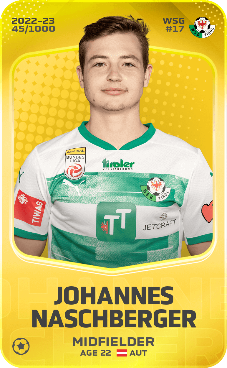 Johannes Naschberger 2022-23 • Limited 45/1000