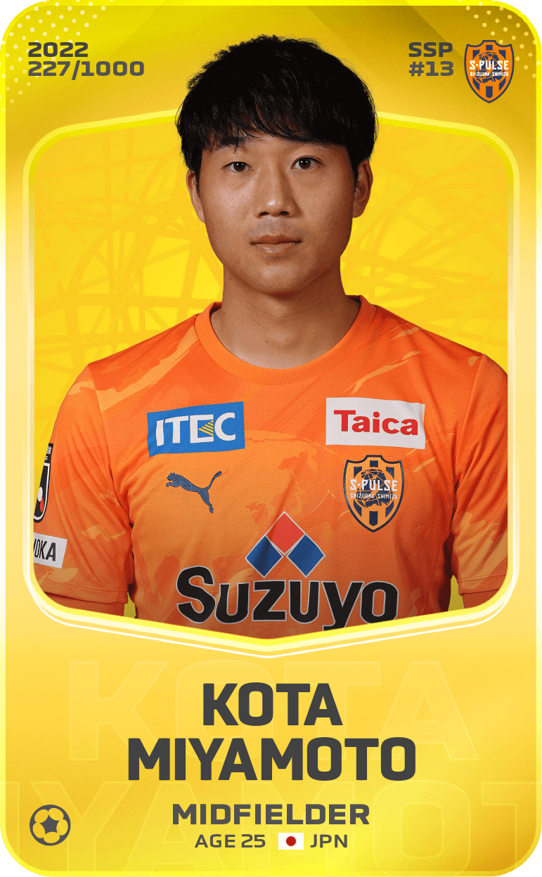 Kota Miyamoto 2022-23 • Limited 227/1000
