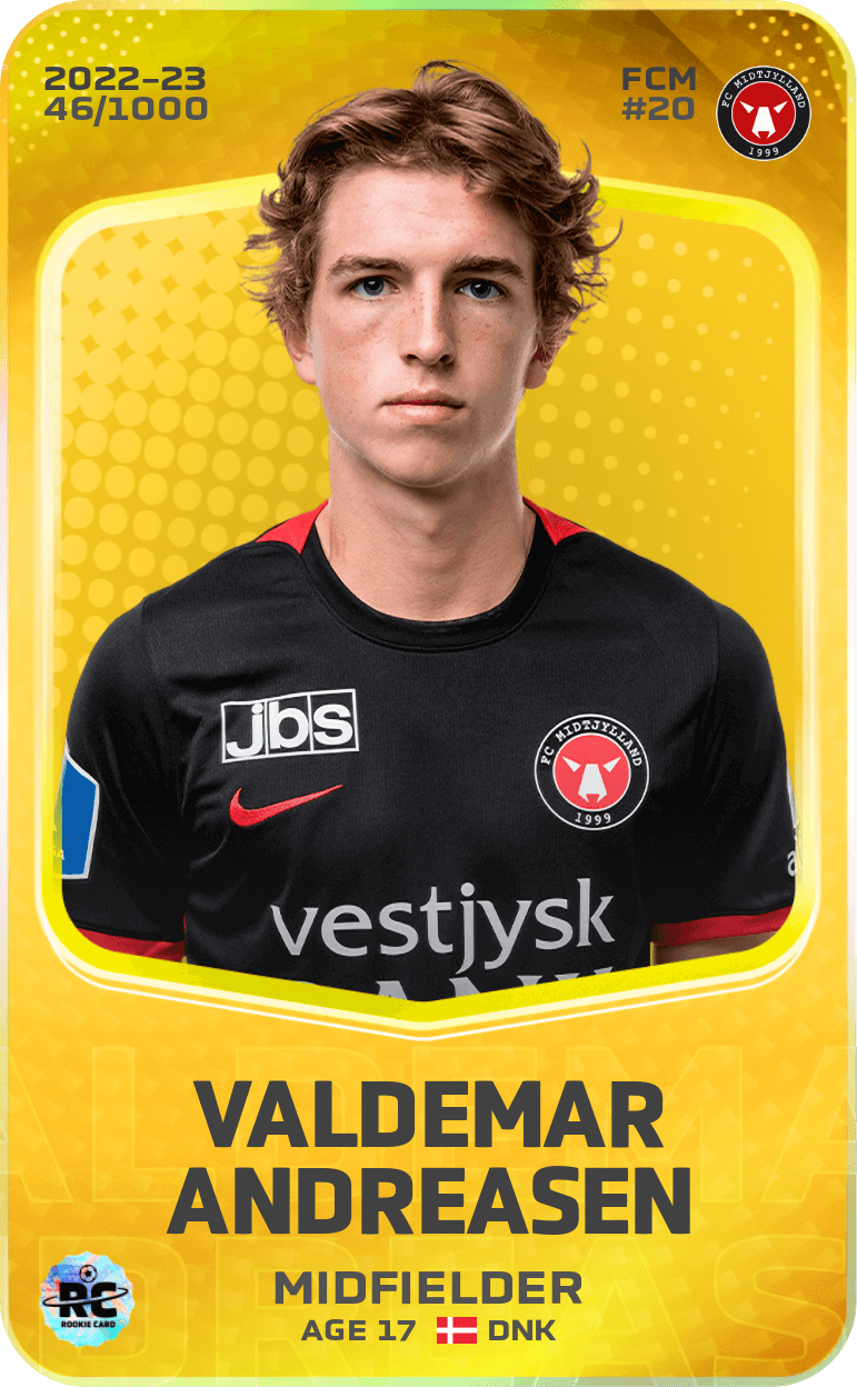 Valdemar Andreasen 2022-23 • Limited 46/1000