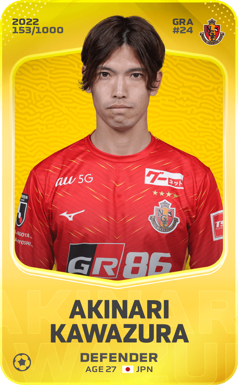 Akinari Kawazura 2022-23 • Limited 153/1000