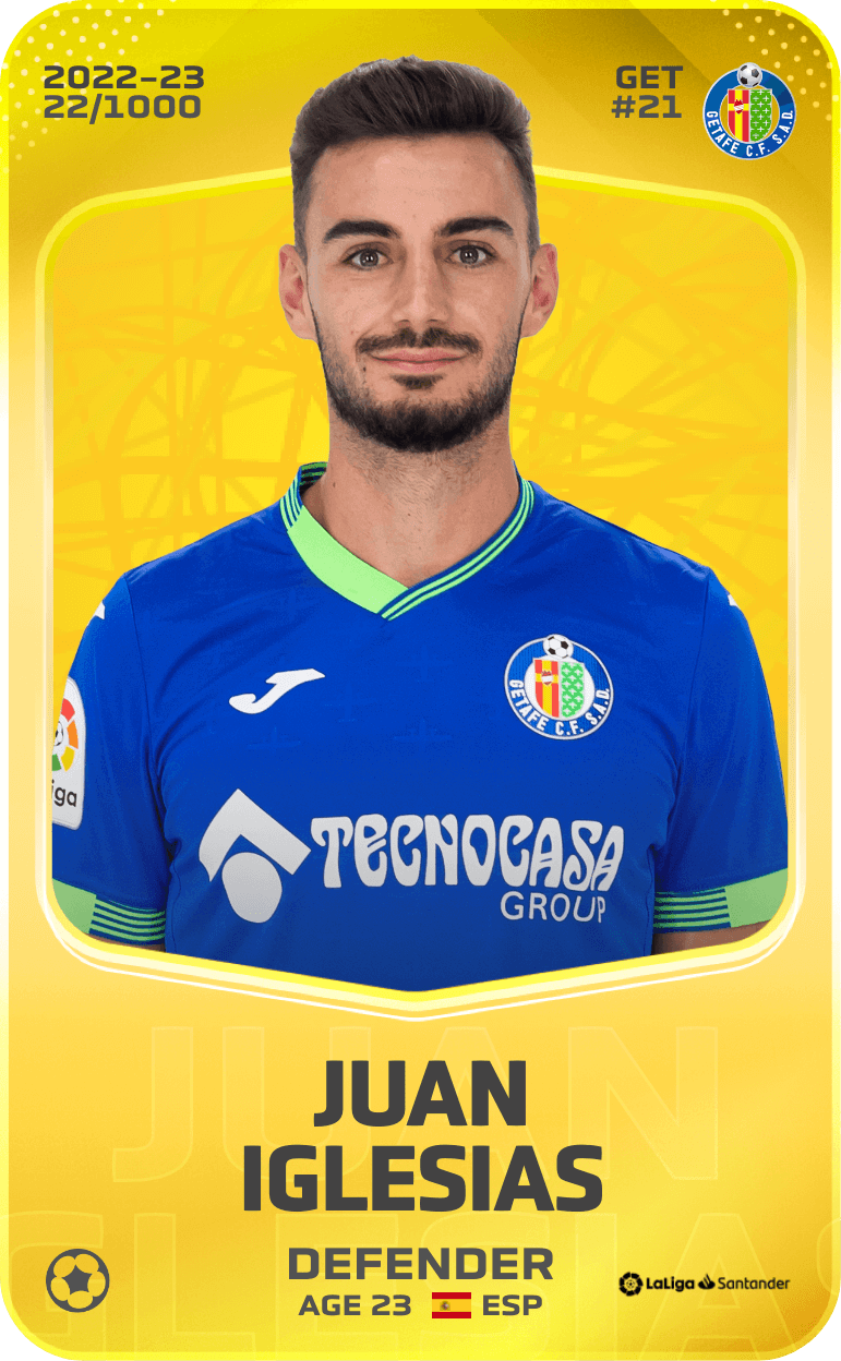 Juan Iglesias 2022-23 • Limited 22/1000