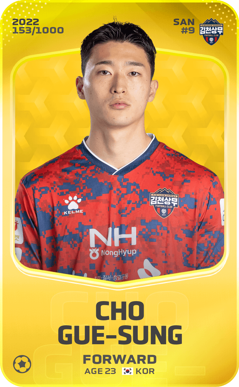Cho Gue-Sung 2022-23 • Limited 153/1000