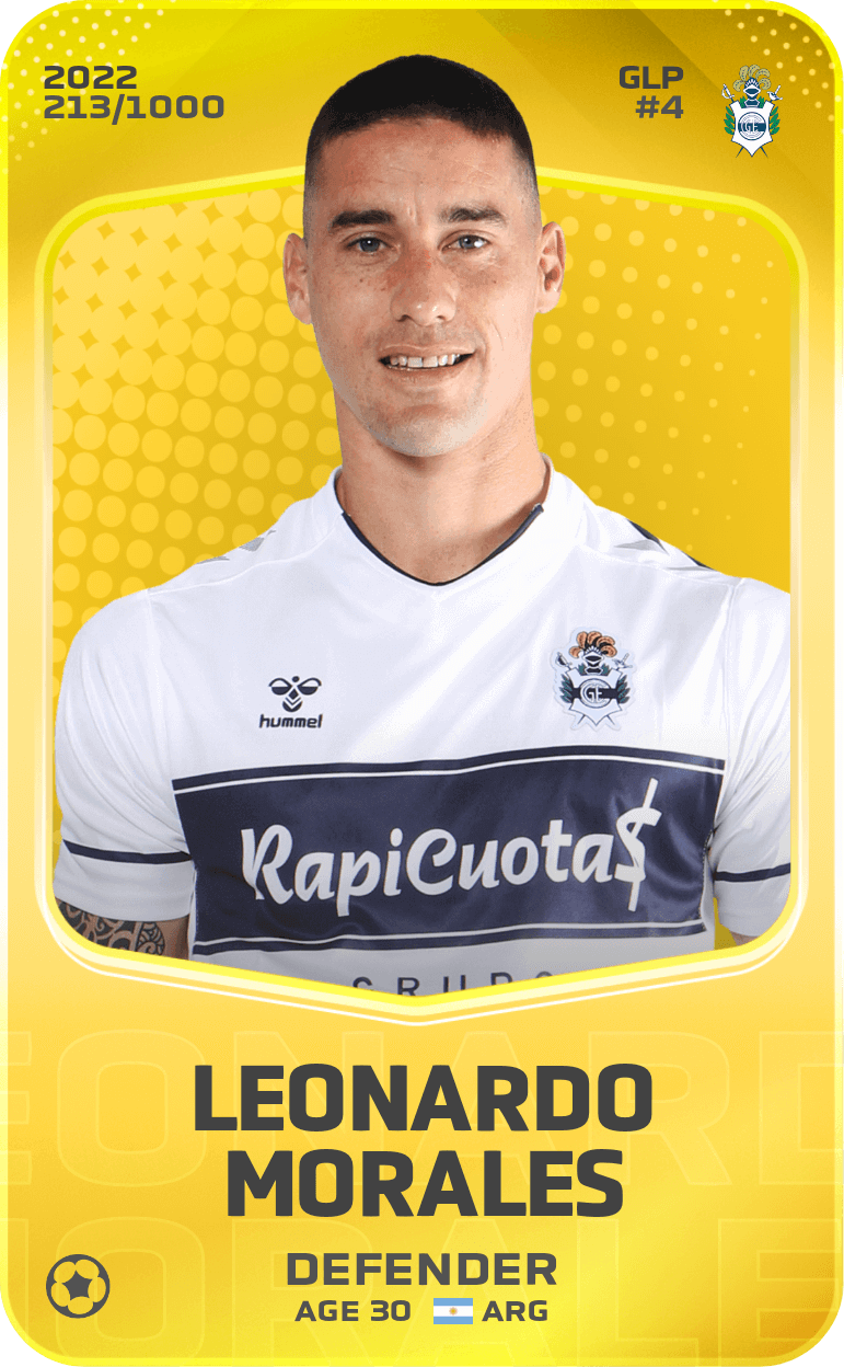 Leonardo Morales 2022-23 • Limited 213/1000