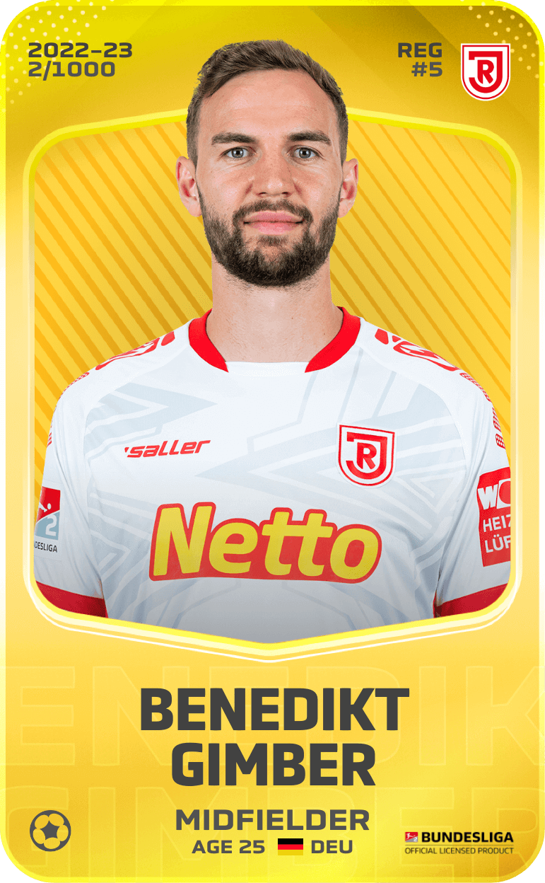 Benedikt Gimber 2022-23 • Limited 2/1000