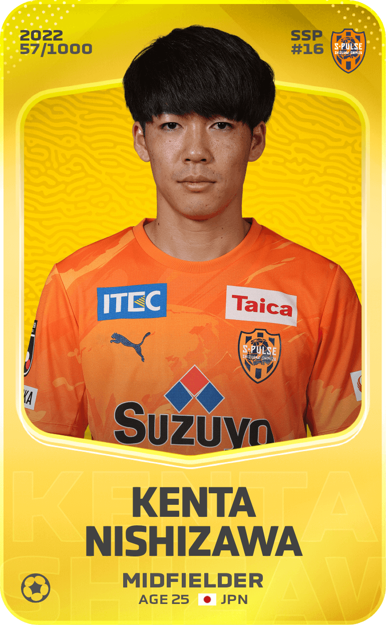 Kenta Nishizawa 2022-23 • Limited 57/1000