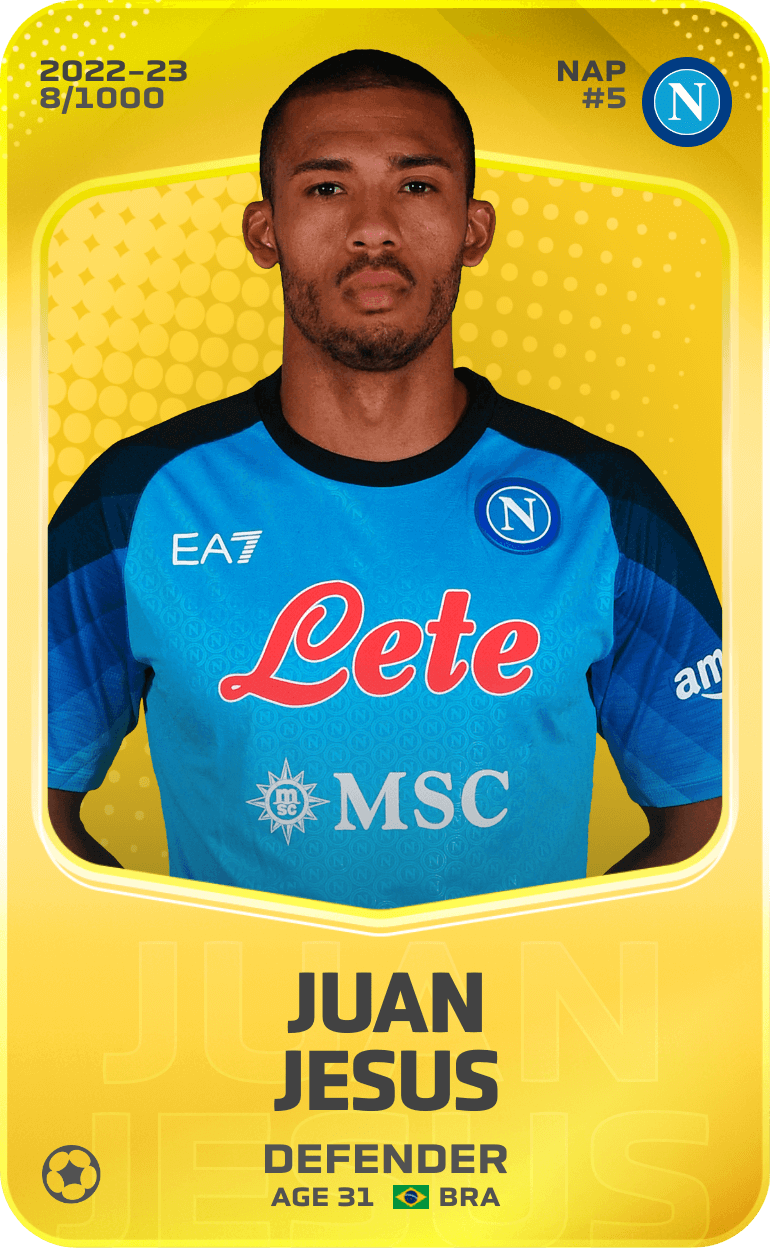 Juan Jesus 2022-23 • Limited 8/1000