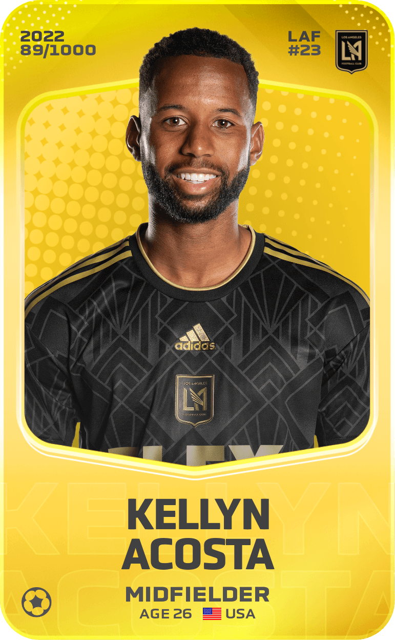 Kellyn Acosta 2022-23 • Limited 89/1000