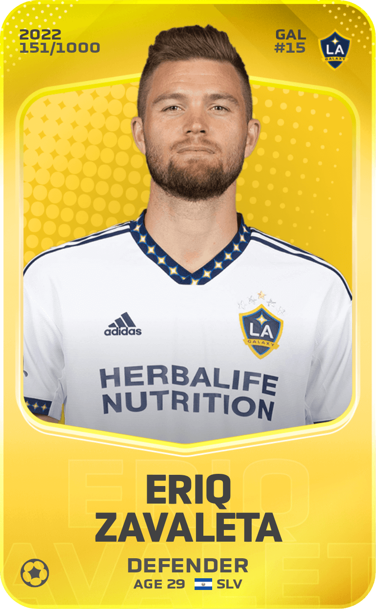 Eriq Zavaleta 2022-23 • Limited 151/1000