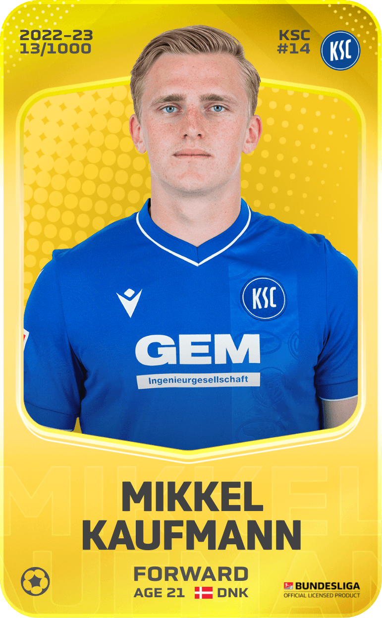 Mikkel Kaufmann 2022-23 • Limited 13/1000