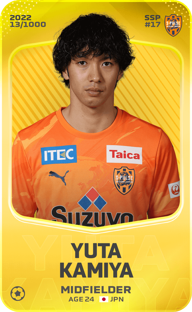 Yuta Kamiya 2022-23 • Limited 13/1000