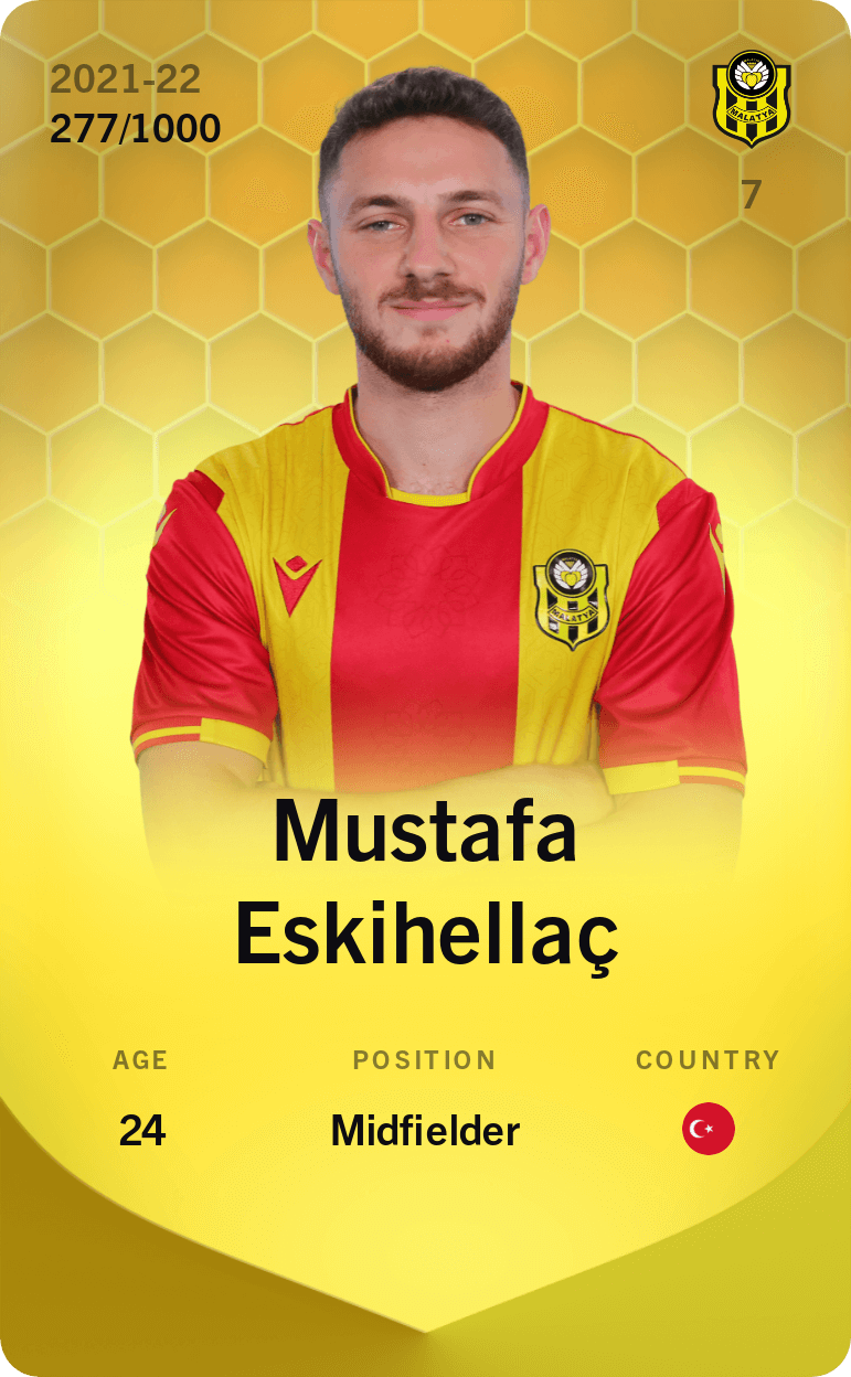 Mustafa Eskihellaç 2021-22 • Limited 277/1000