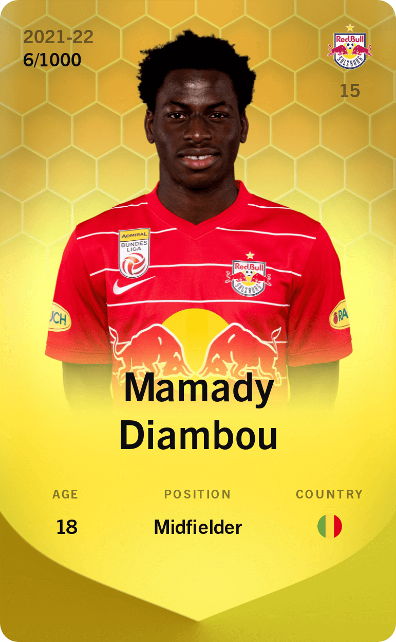 Mamady Diambou 2021-22 • Limited 6/1000